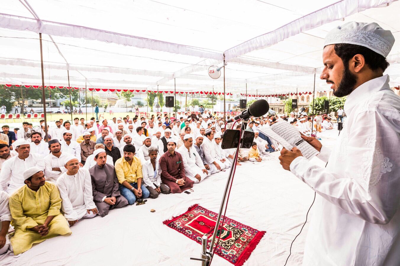 Joint namaz at Sibtainabad